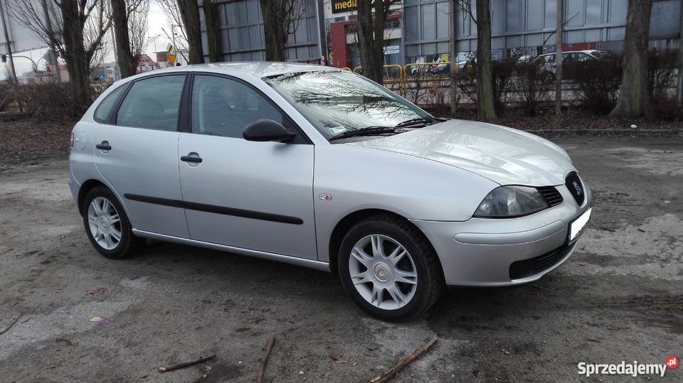 Seat Ibiza III 14TDI 5drzwi ekonomiczny srebrny Bydgoszcz
