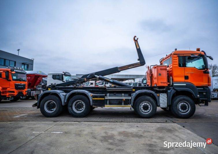 Hakowiec Man 4 osiowy 8x8 Wywrotka rama Warszawa