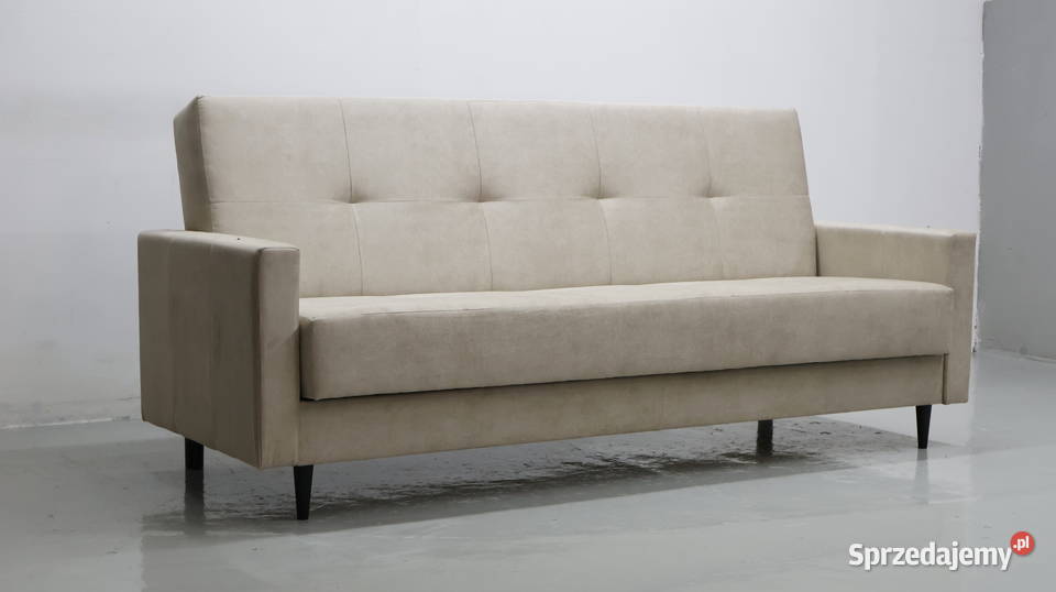 TGy Sofa OSWALD z funkcja spania i pojemnikiem 95cm Poznań