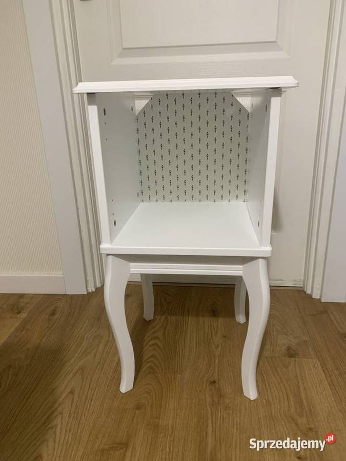 Stolik nocny szafka nocna ikea drewniana Łódź