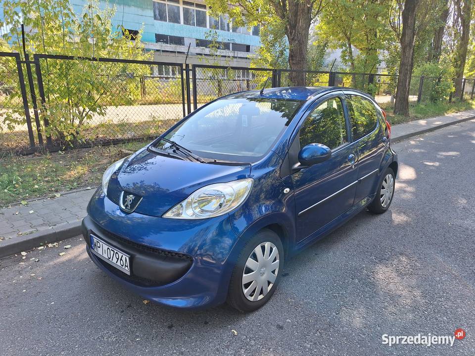 OC zapłacone NA Peugeot 107 10 benzyna KLIMA 5 gniazdo AUX 107 mazowieckie Warszawa