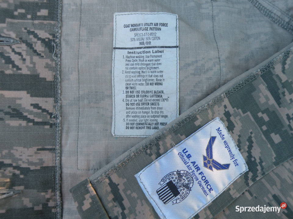 Bluza USAF ABU tiger stripes womans 2L ripstop Militaria dolnośląskie