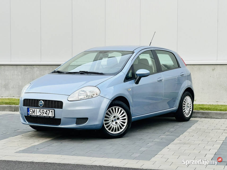 Fiat Grande Punto 14 Benz Zadbany klimatyzacja Grande Punto Mikołów