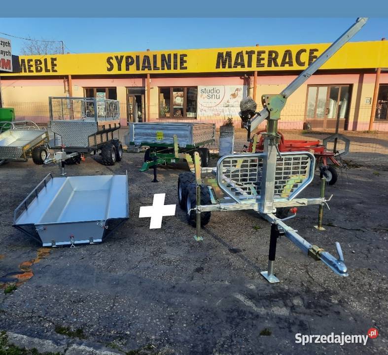 Przyczepa leśna z wywrotem do ATV QUAD Tarnów sprzedam