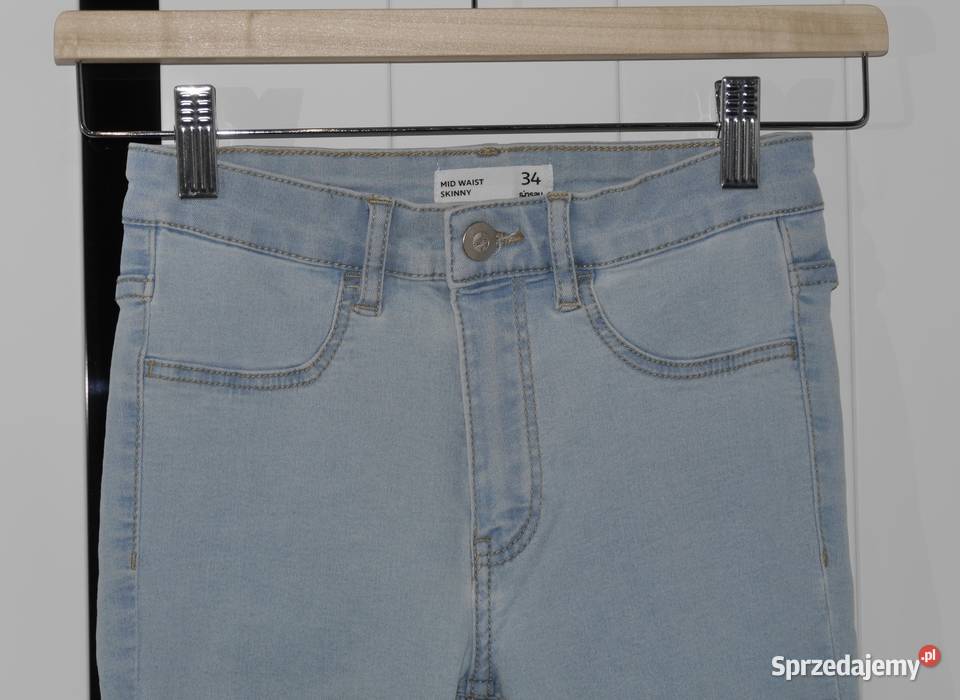 Sinsay świetne spodnie skinny nowe 34 XS dolnośląskie Wrocław