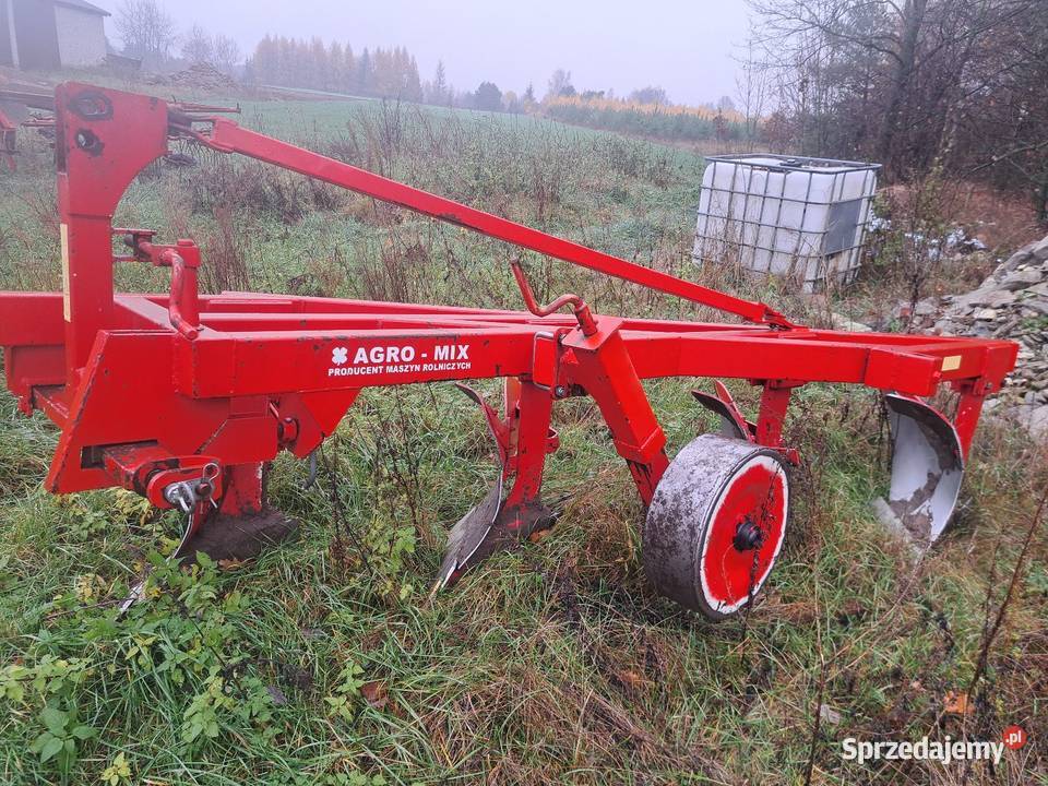 Plug 4 skibowy agromix Pługi mazowieckie Przyłęk sprzedam