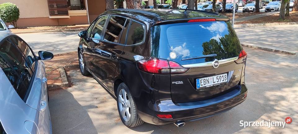 Orurowanie Opel Zefira przody boki czarne Warszawa