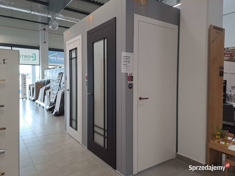 drzwi z ekspozycji Dre Miruć 80P wysokość 230 Warszawa