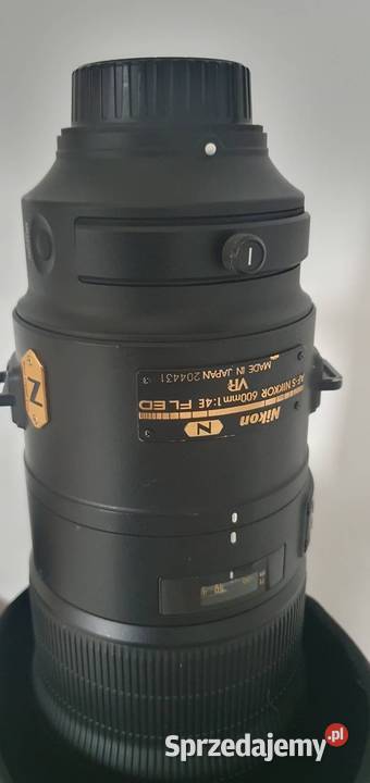 Nikkor 600mm idealny zachodniopomorskie Szczecin