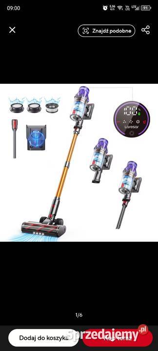 Odkurzacz pionowy bezprzewodowy Lublin