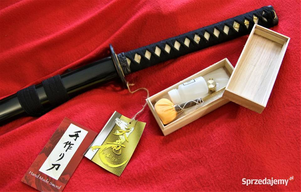 Firmowy Miecz Ten Ryu Samurajska katana ostra Sokółka