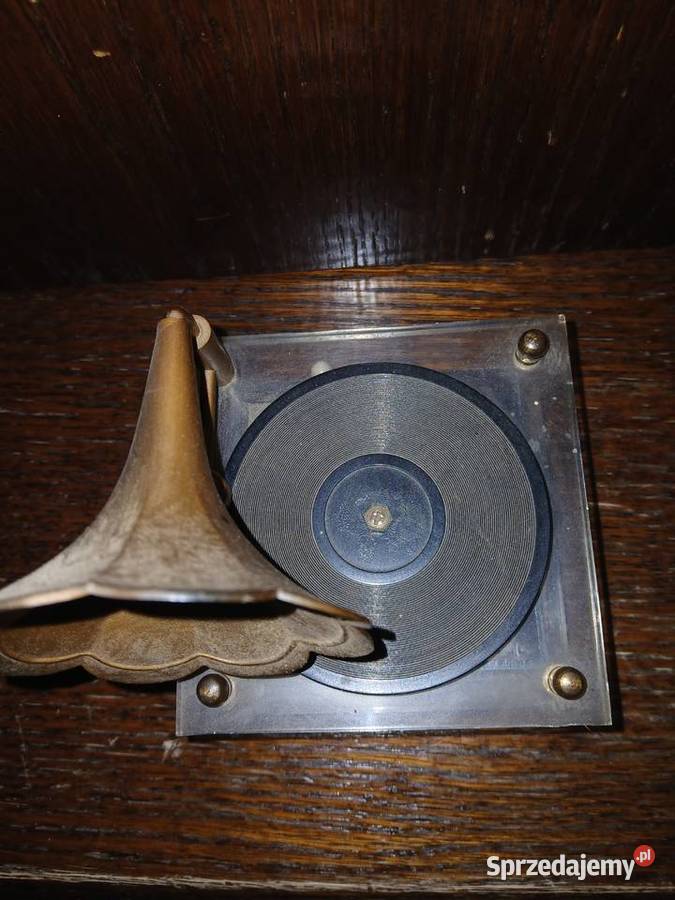 Miniaturowy gramofon Antyki Ostrowiec Świętokrzyski