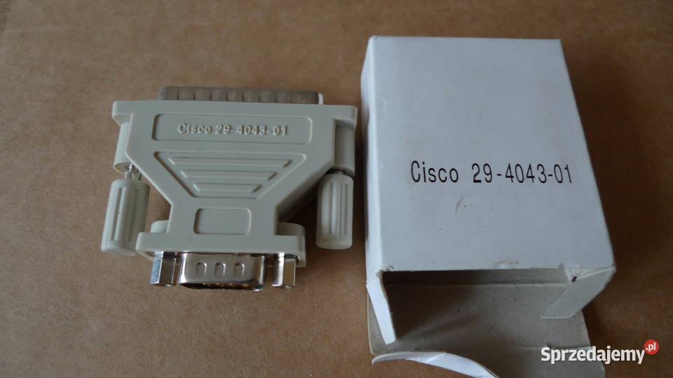 Adapter CISCO 29404301 29404301 nowy kable i wtyczki Białystok