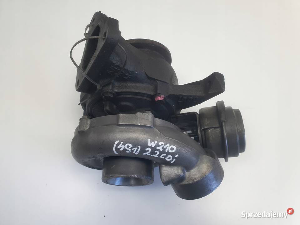 TURBOSPRĘŻARKA Mercedes W210 22 CDI A6110960799 lubelskie Chełm