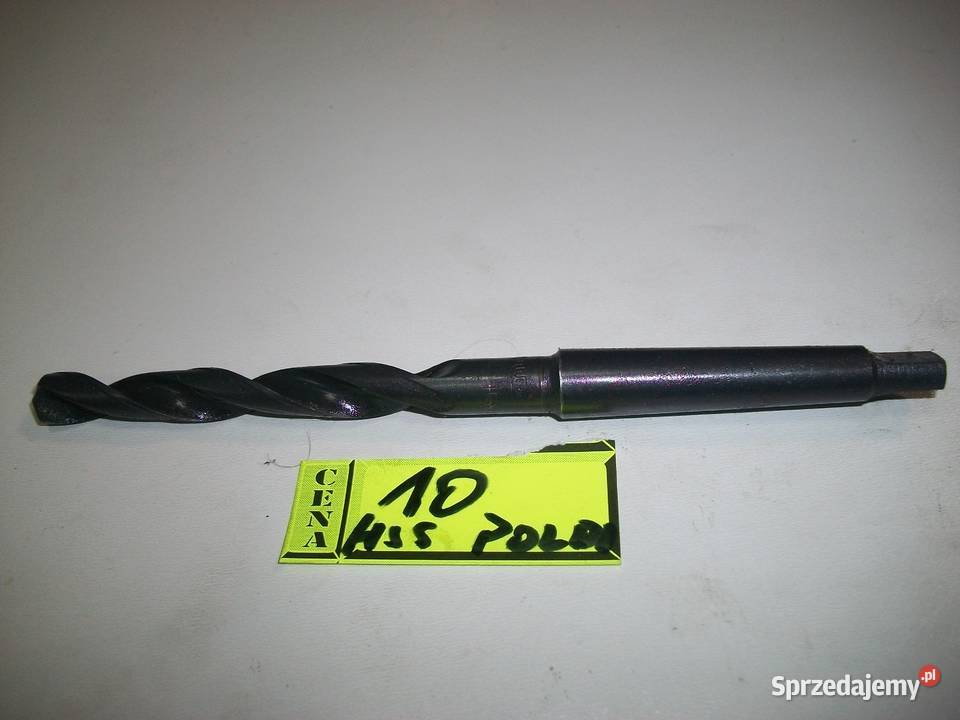 Wiertło 10 mm HSS stożkowe Biznes i Przemysł
