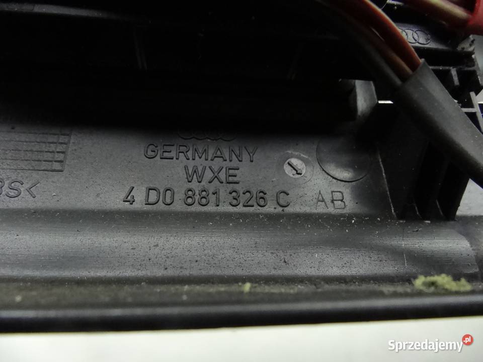 AUDI A8 D2 OSLONA BOCZNA FOTELA 4D0881326C SOUL Przemęt