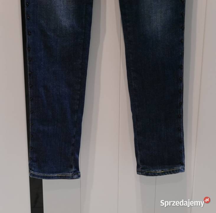 Guess świetne spodnie rurki dżety 34 XS Bez wzoru dolnośląskie Wrocław