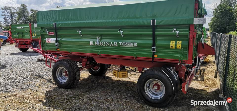 Przyczepa 6T dwuosiowa PRONAR T6532 PROMOCJA lubelskie Tarnogród
