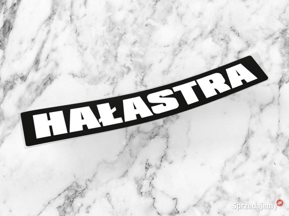 Naklejka K13 HAŁASTRA 10 x 17 e1 e1grupa Choroszcz