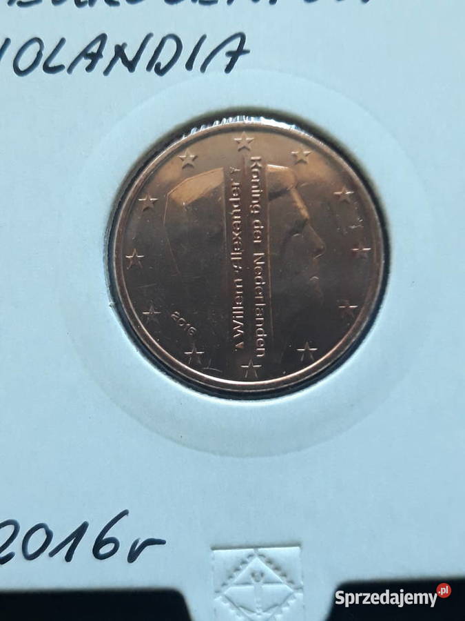 5 Centów Holandia 2016 UNC
