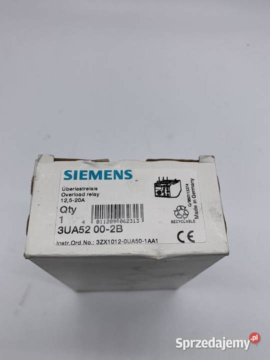 Siemens 3UA52 002B Rozłacznik termiczny Elektryka
