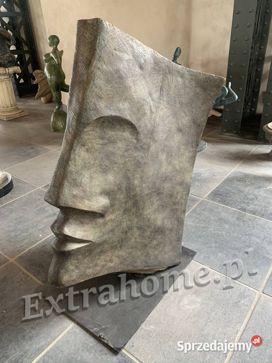 Król Lew Lew z brązu 145 figura z brązu Wrocław