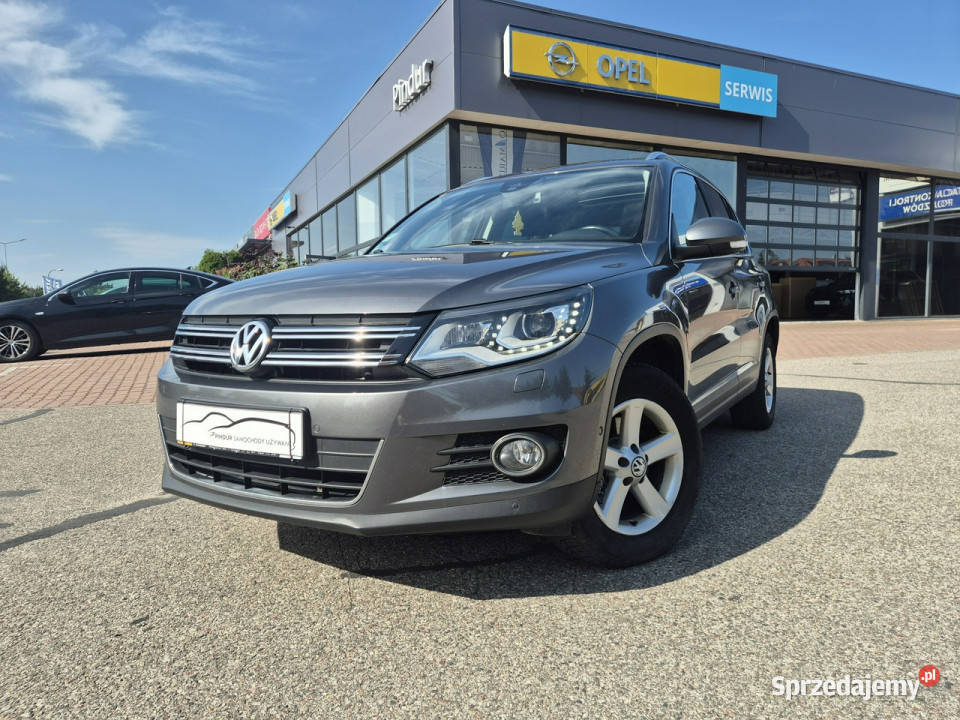 Volkswagen Tiguan I 20072016 szary Giżycko