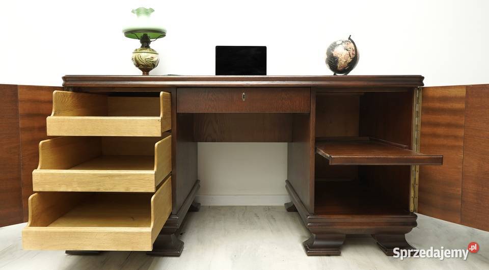 Gabinet w stylu art deco lata 30te renowacji
