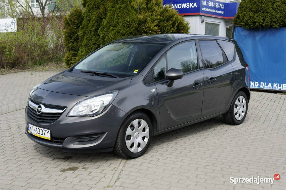 Opel Meriva pierwszy właściciel LPG fabryczne nieuszkodzony Warszawa