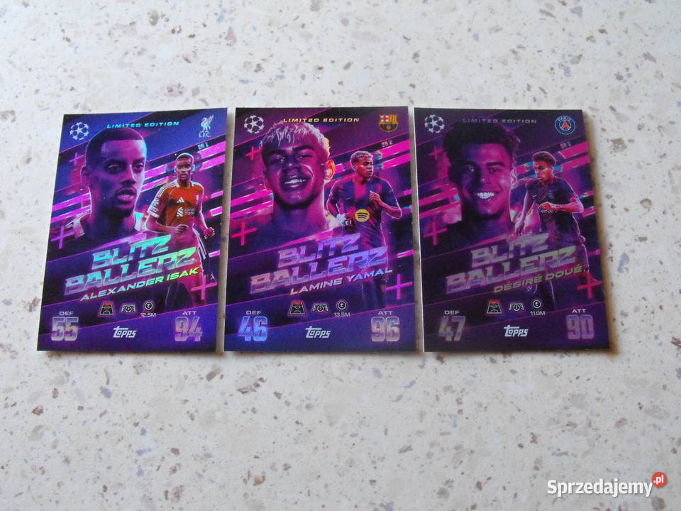 Karty piłkarskie topps Match Attax 202526 Mykanów
