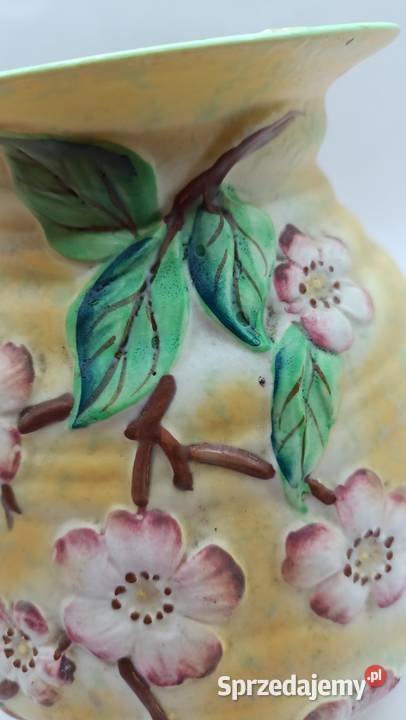 Wazon ceramiczny kwiat jabłoni Pottery