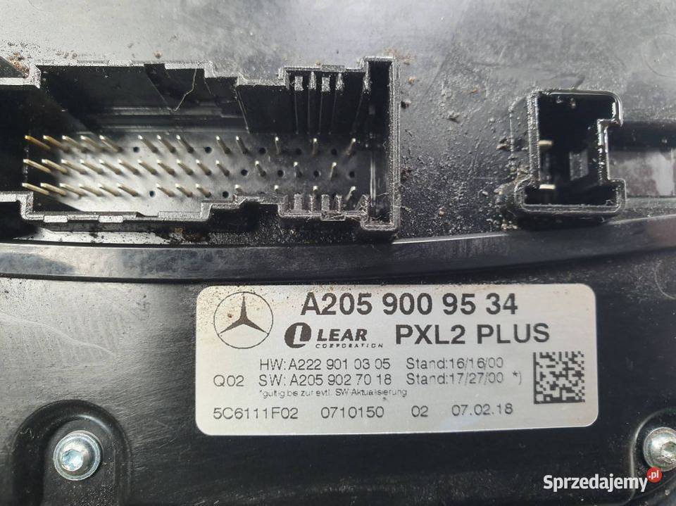 PRZETWORNICA MERCEDES C W205 4MATIC A2059009534 osobowe kujawsko-pomorskie Lipno