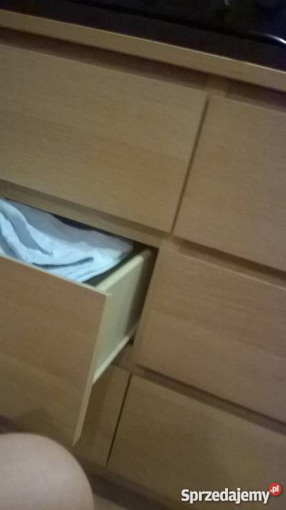 IKEA malm dąb bielony stan Lublin