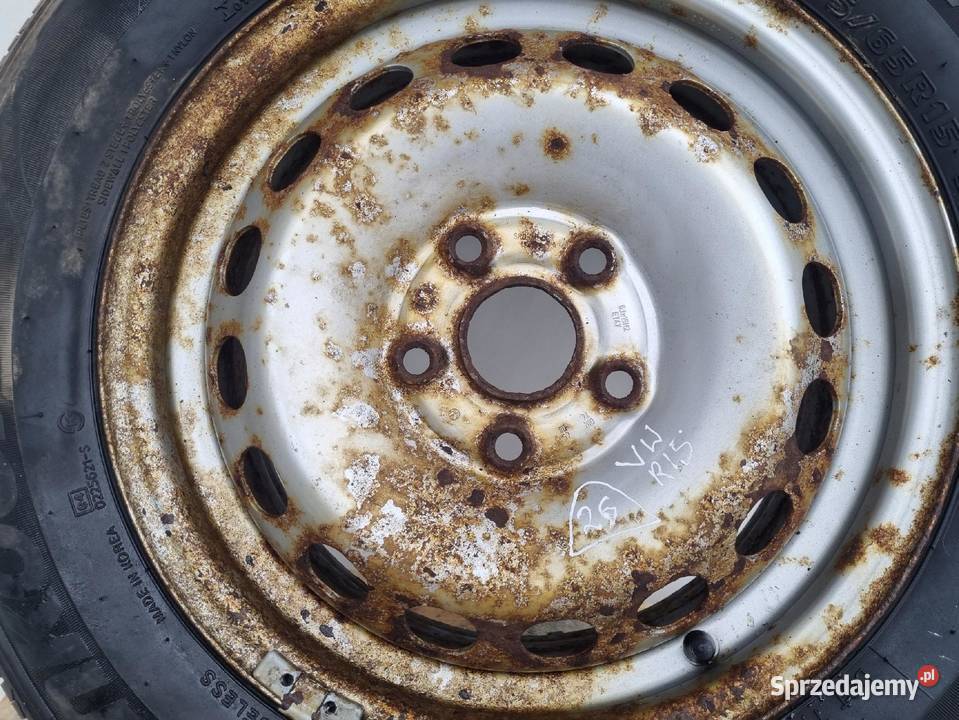 VW Caddy III KOŁO ZAPASOWE Zapas 19565 R15 5x112 Średnica 15" Chełm