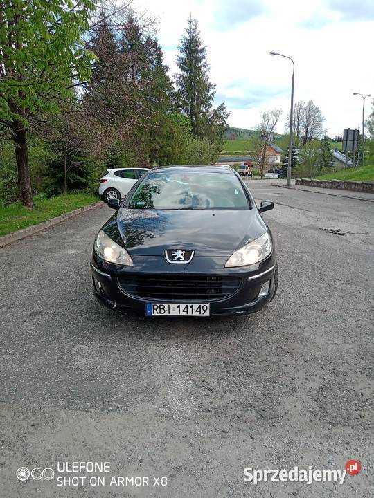 Peugeot 407 Polski salon nieuszkodzony podkarpackie Ustrzyki Dolne sprzedam