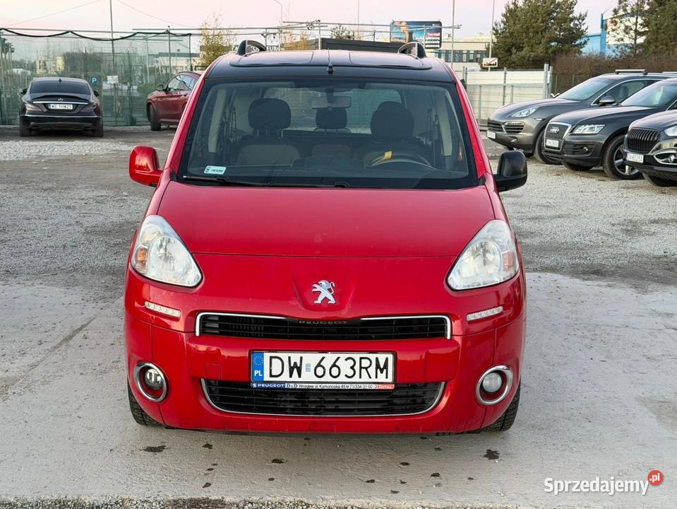 Peugeot Partner 16 DieselSalon 2012r Raty nieuszkodzony dolnośląskie Wrocław sprzedam