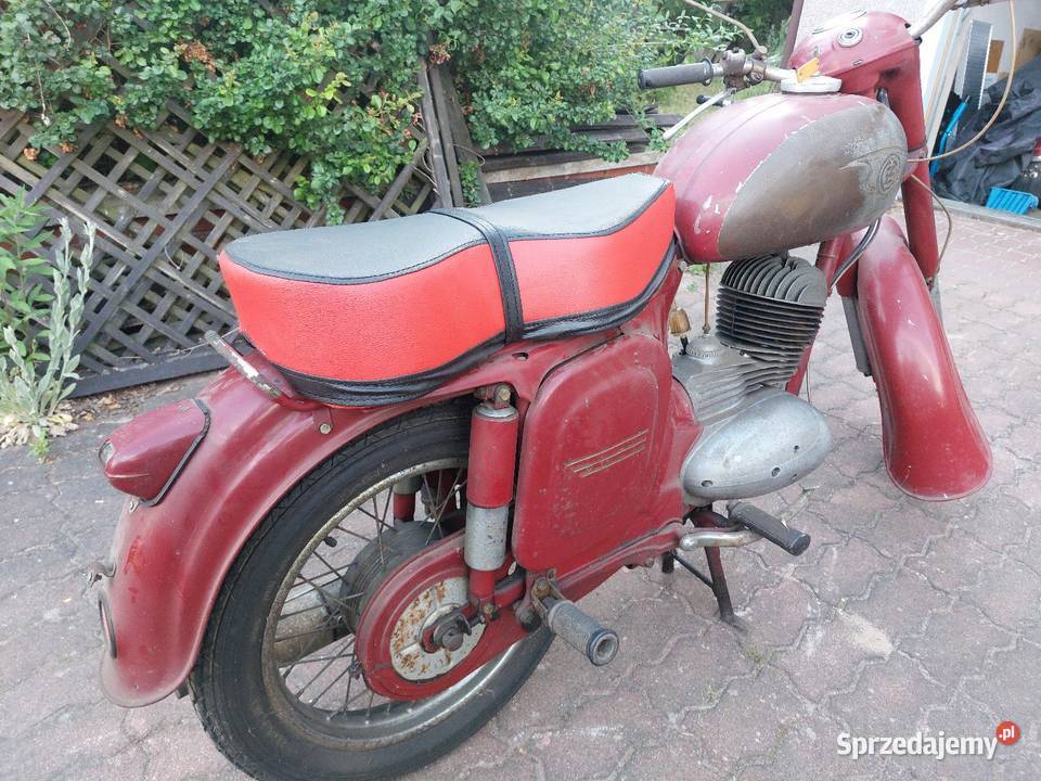 Jawa 175 dokumenty na chodzie akryl Zielona Góra sprzedam