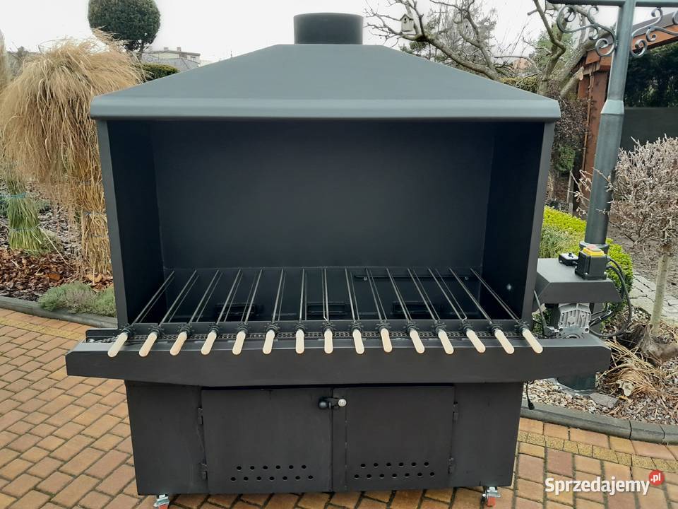 grill gastronomiczny cateringowy węglowy do Damasławek
