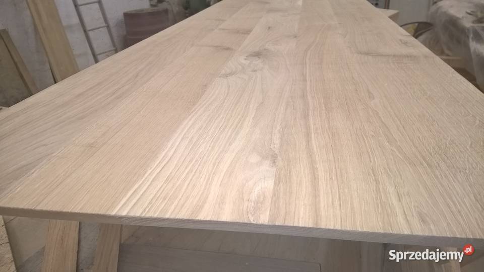 Blaty drewniane lite dąb klejony OAK Wood na Warszawa