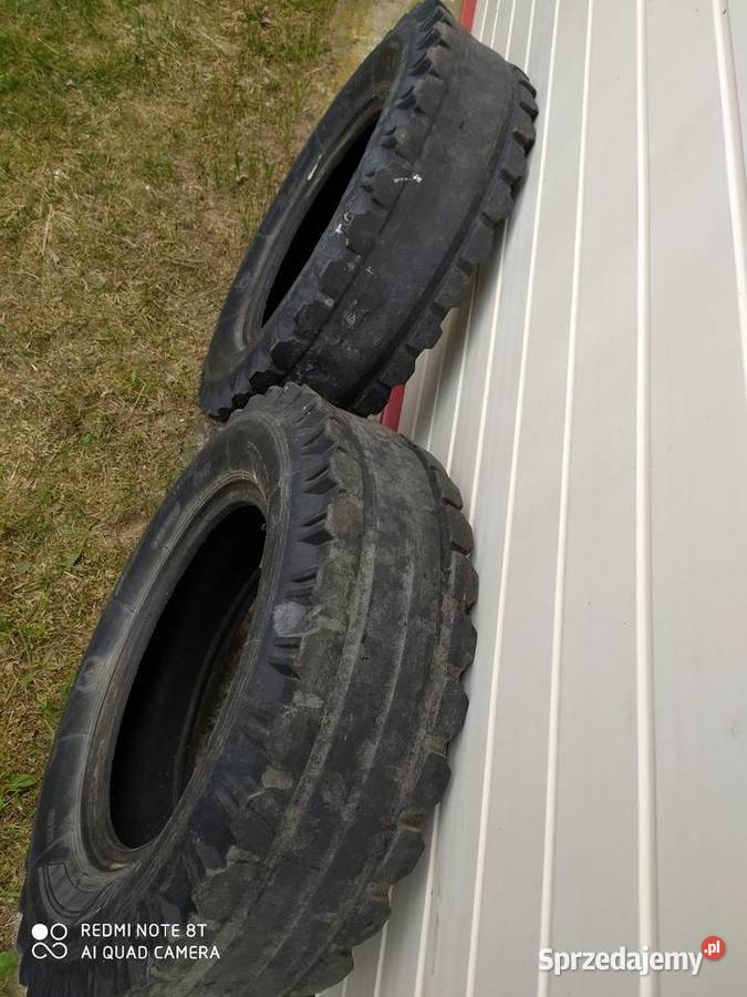 Opony rolnicze 750x16 szerokie zdrowe brak Dąbrowa Tarnowska sprzedam