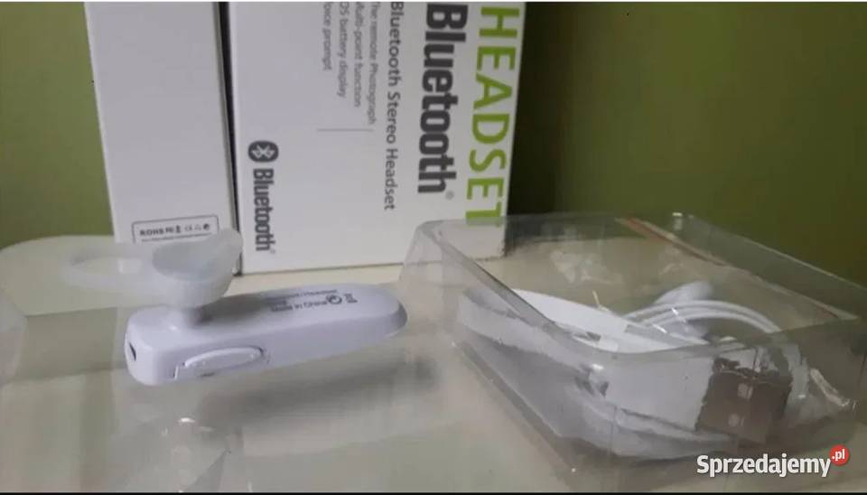 Słuchawka Bluetooth BEZPRZEWODOWA do samochodu