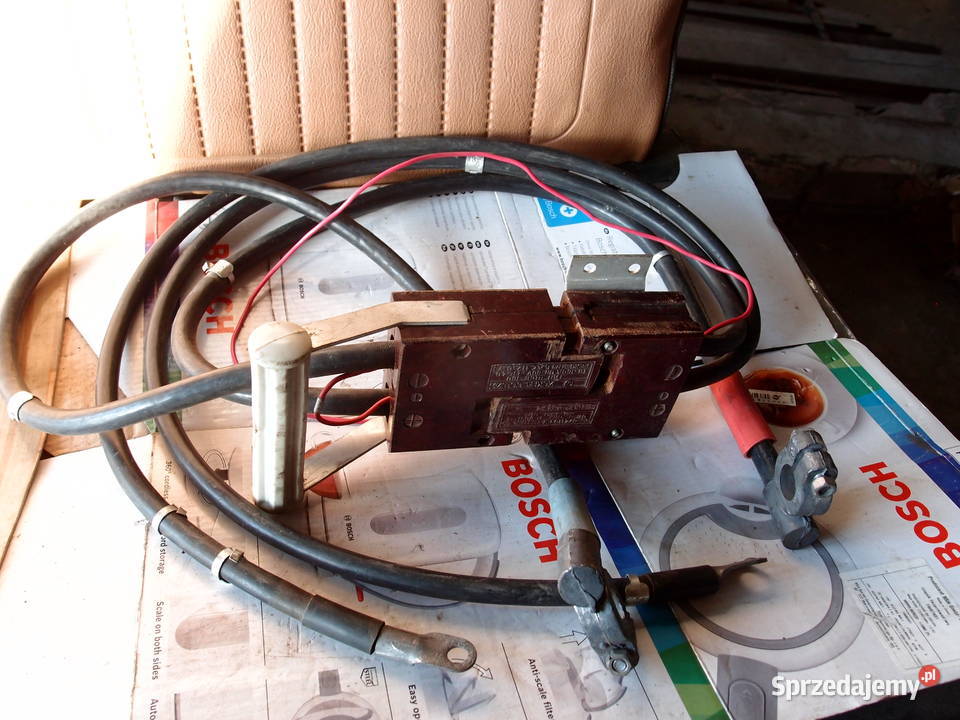 Przełącznik akumulatora 1224 TGL produkcja PRL Motoryzacja Łódź