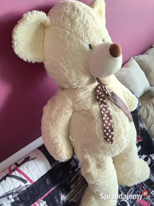 Miś pluszowy duży przytulanka maskotka pluszak małopolskie Kraków sprzedam