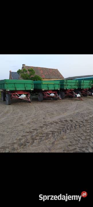 Przyczepy IFA HW 6011 Niemka szóstka i Autosan Kórnik