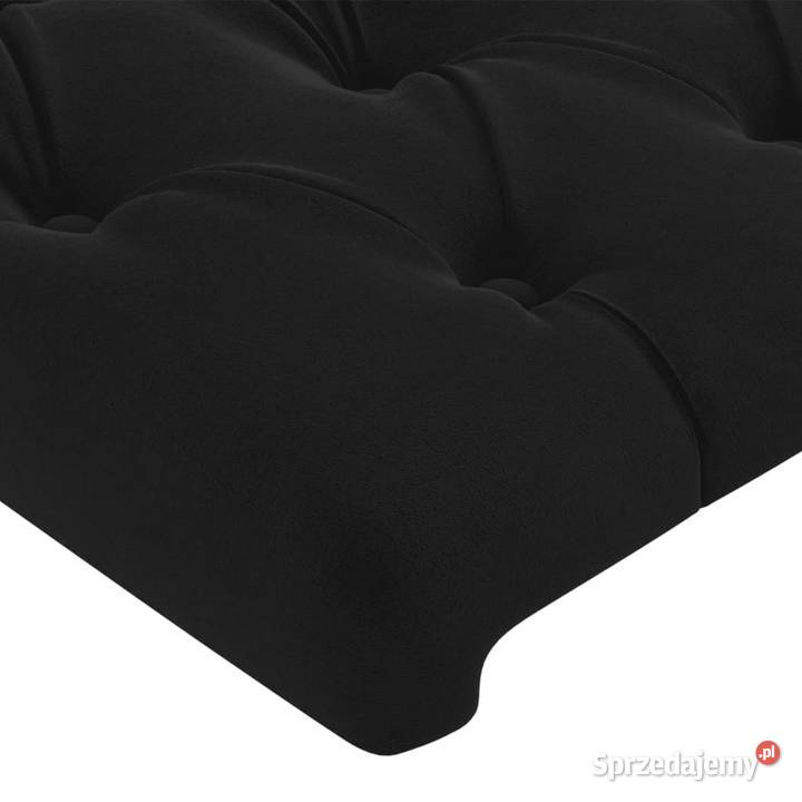 Zagłówek do łóżka z LED czarny 103x16x7888 mazowieckie Warszawa sprzedam