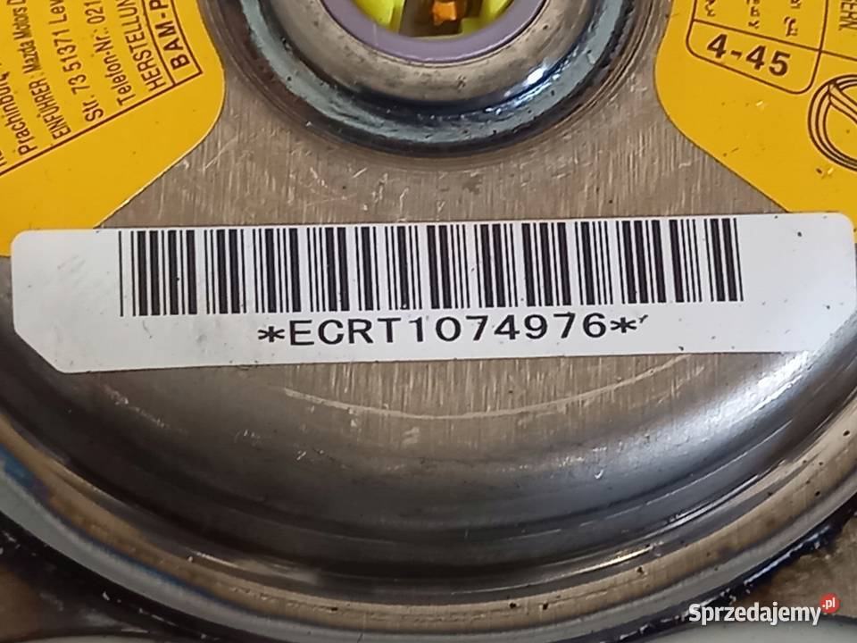 MAZDA 6 II GH LIFT 10r AIRBAG poduszka kierowcy Kielce sprzedam