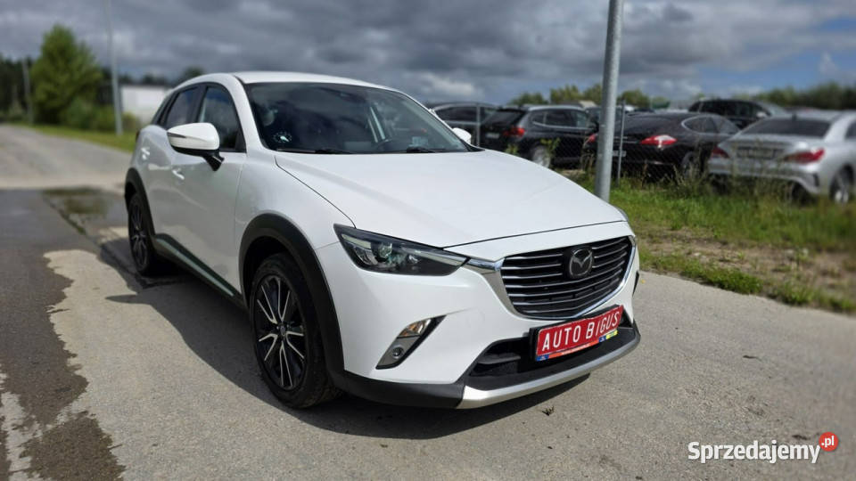 Mazda CX3 zarejestrowana super stan bixenon diesel Lębork