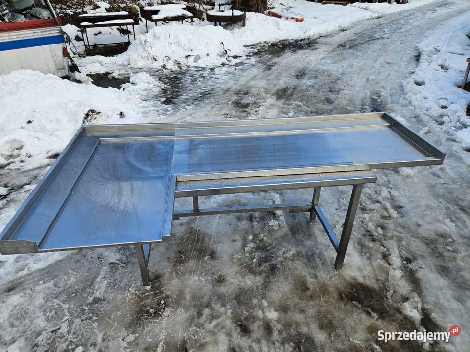 Blat rogowy gastronomiczny 230 x 120 GRUBA STAL