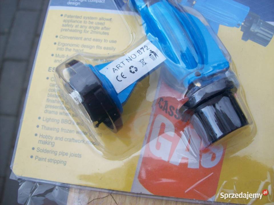 Regulowany palnik gazowy lutlampa lutownica na Elektryczne Głogowa