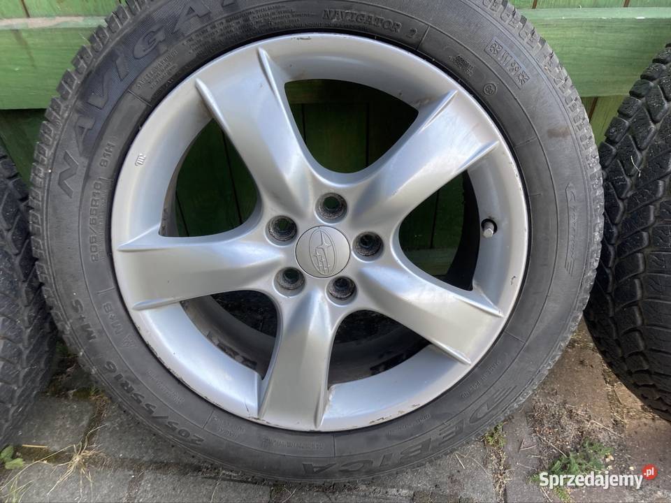 Koła alufelgi Subaru z oponami r16 Subaru łódzkie Kutno